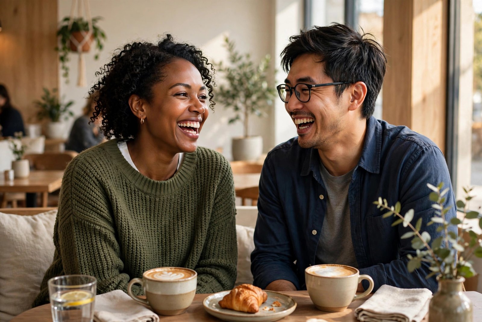 Successful first date from one of the best dating apps for men